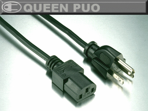 QP005-QP007-UL  |產品介紹|電源線|美國插頭電源線